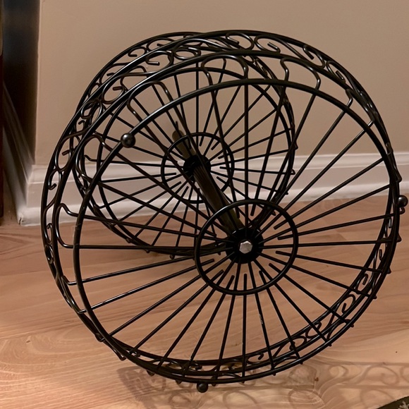 2 Tier Countertop Fruit Basket Holder Decorative Bowl Stand - Picture 3 of 3